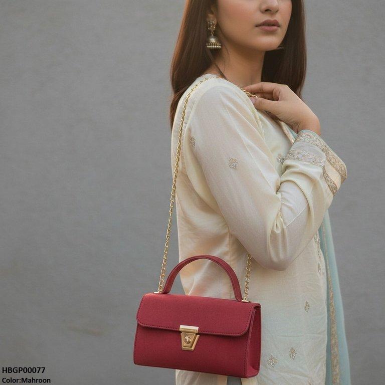 HBGP00077 Virella Classic Lock Ladies Handbag - HBGP