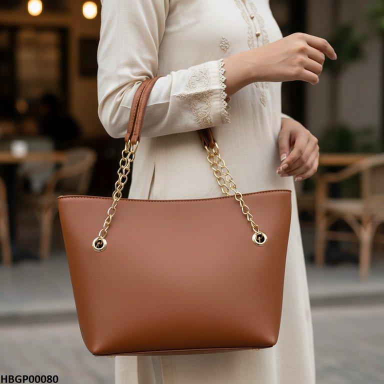 HBGP00080 Cavelle Chain Ladies Tote Bag - HBGP