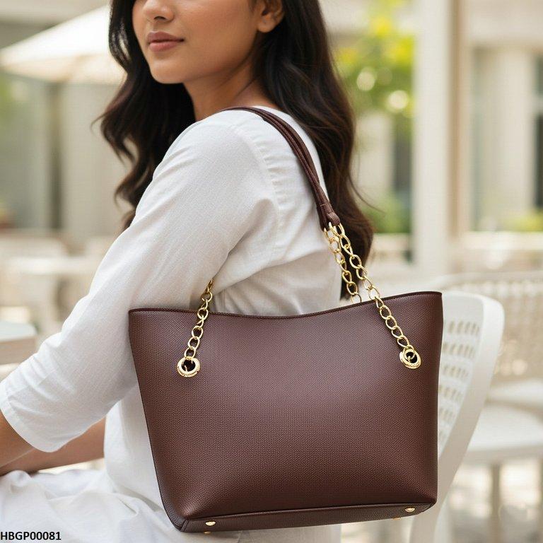 HBGP00081 Cavelle Chain Ladies Tote Bag - HBGP