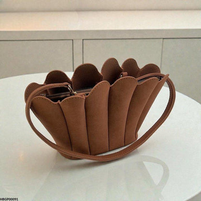 HBGP00091 Velvet Shell Ladies Handbag - HBGP