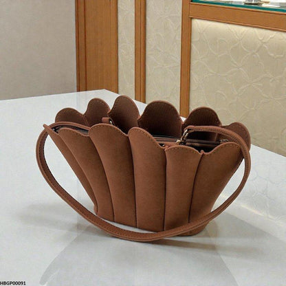 HBGP00091 Velvet Shell Ladies Handbag - HBGP