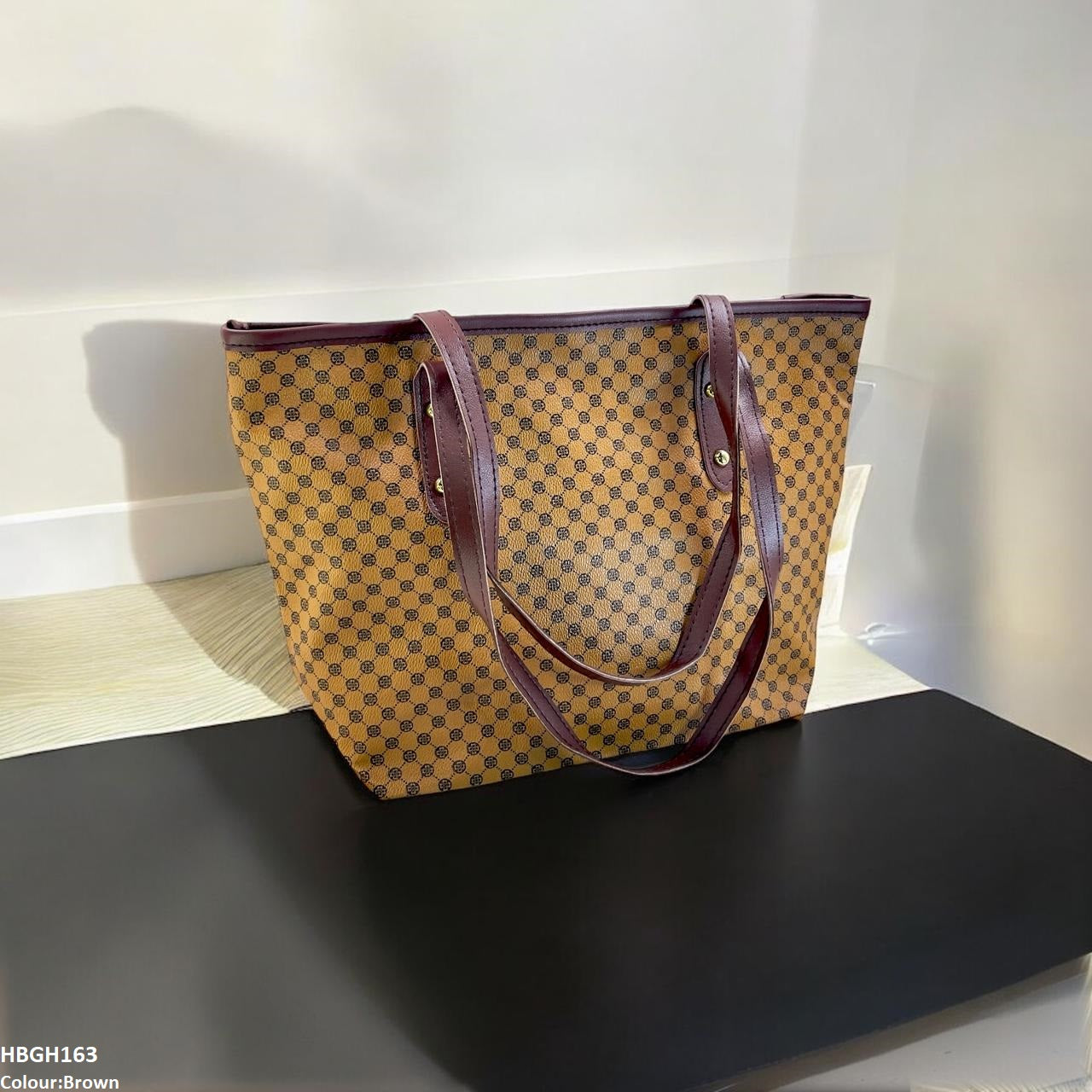 HBGH163 BBM Printed Large Bag - HBGH