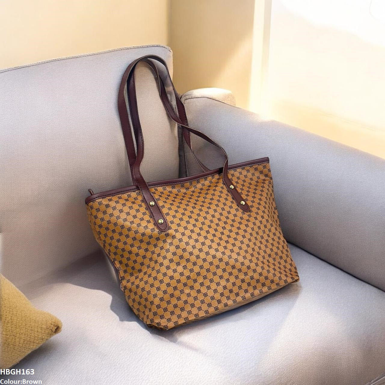 HBGH163 BBM Printed Large Bag - HBGH