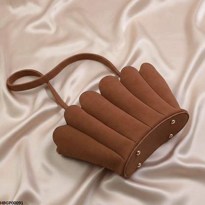 HBGP00091 Velvet Shell Ladies Handbag - HBGP